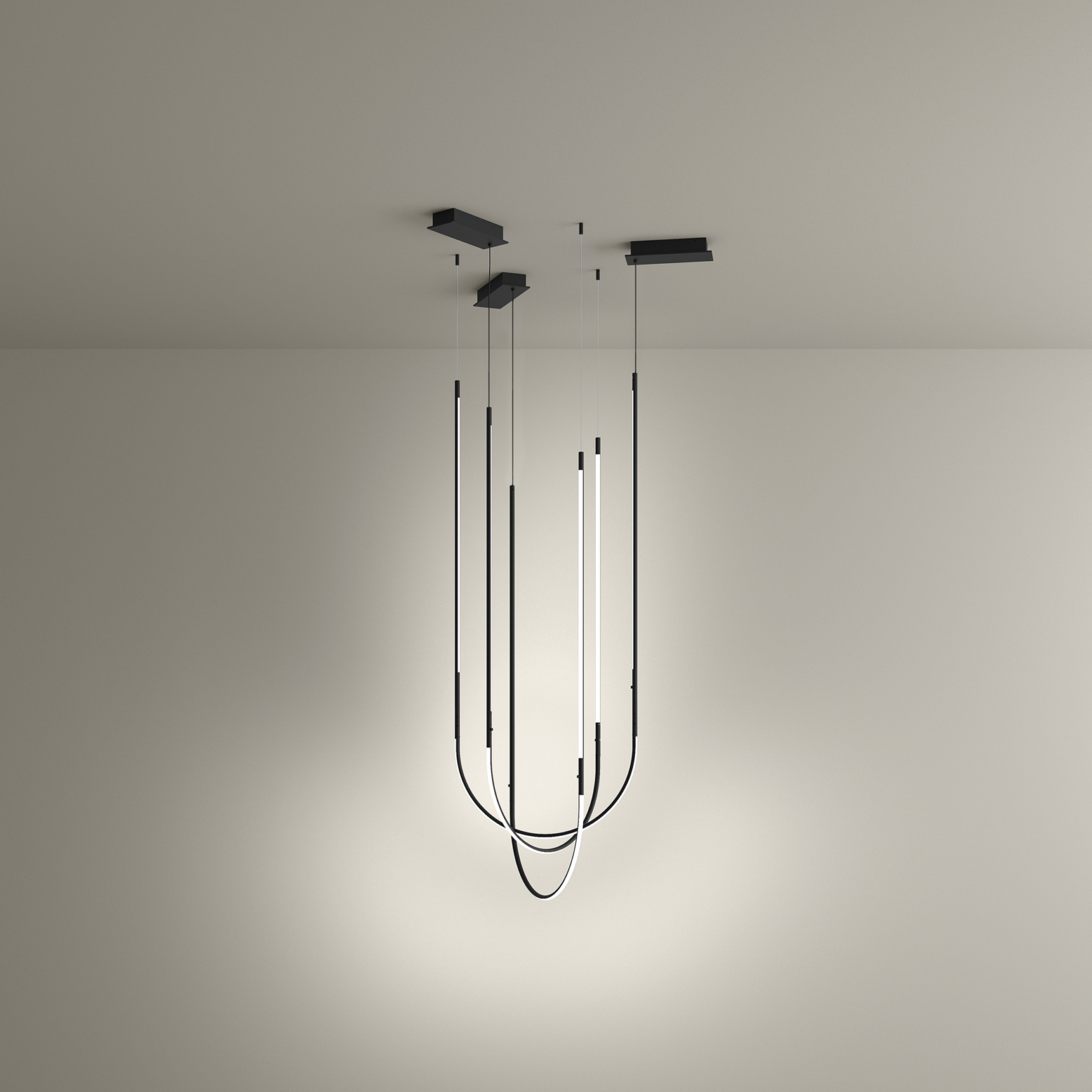Triplex Lighting LEDSC4 Tubs Modular Triplex Arch Cross | Laser Lighting
